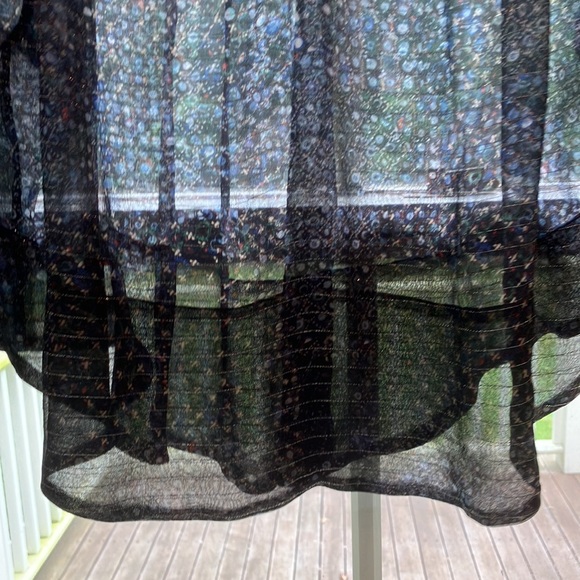 Isabel Marant silk metallic Blouse, Size 38/8 - Picture 7 of 7